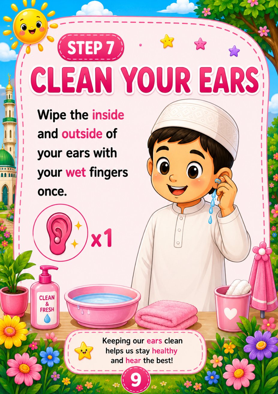 🕌 My First Wudu Book!