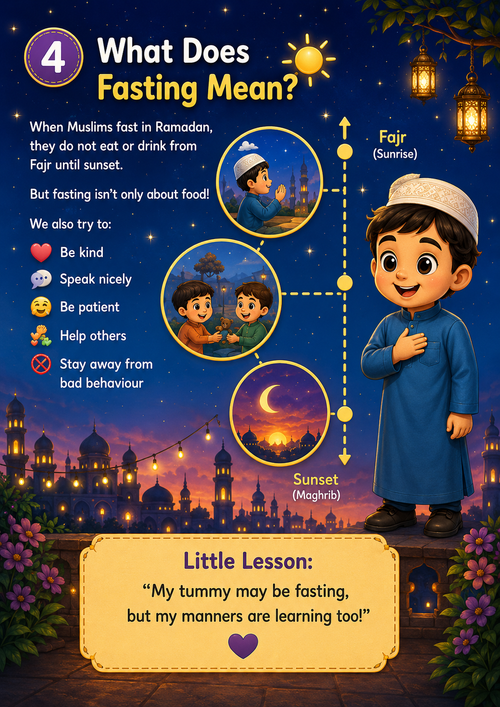 📕 My First Ramadan Book ✨