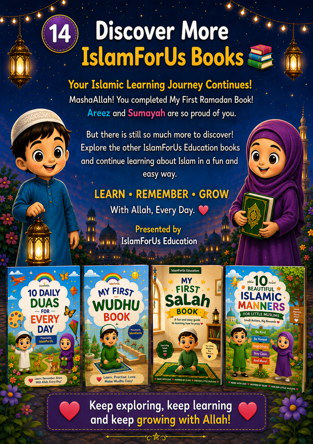 📕 My First Ramadan Book ✨